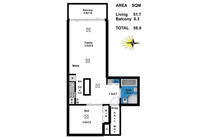 Glenelg Oasis, Pool, Gym, Spa & Sauna, Free Parking, City Views Apartment Luaran gambar